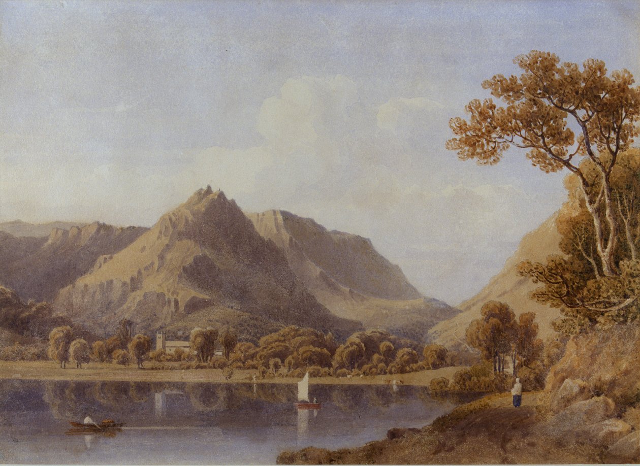 Lac de Grasmere, 1830 - George Fennel Robson