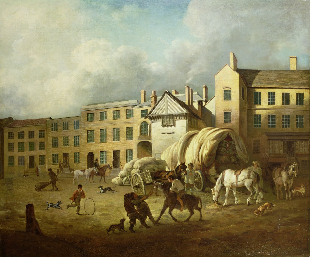 Scène de ville - George Garrard