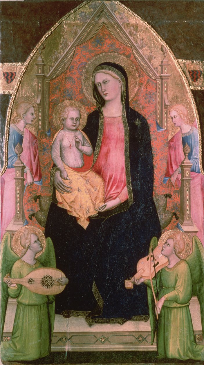 Madone et Enfant (14ème siècle) - George Gaston Christiani