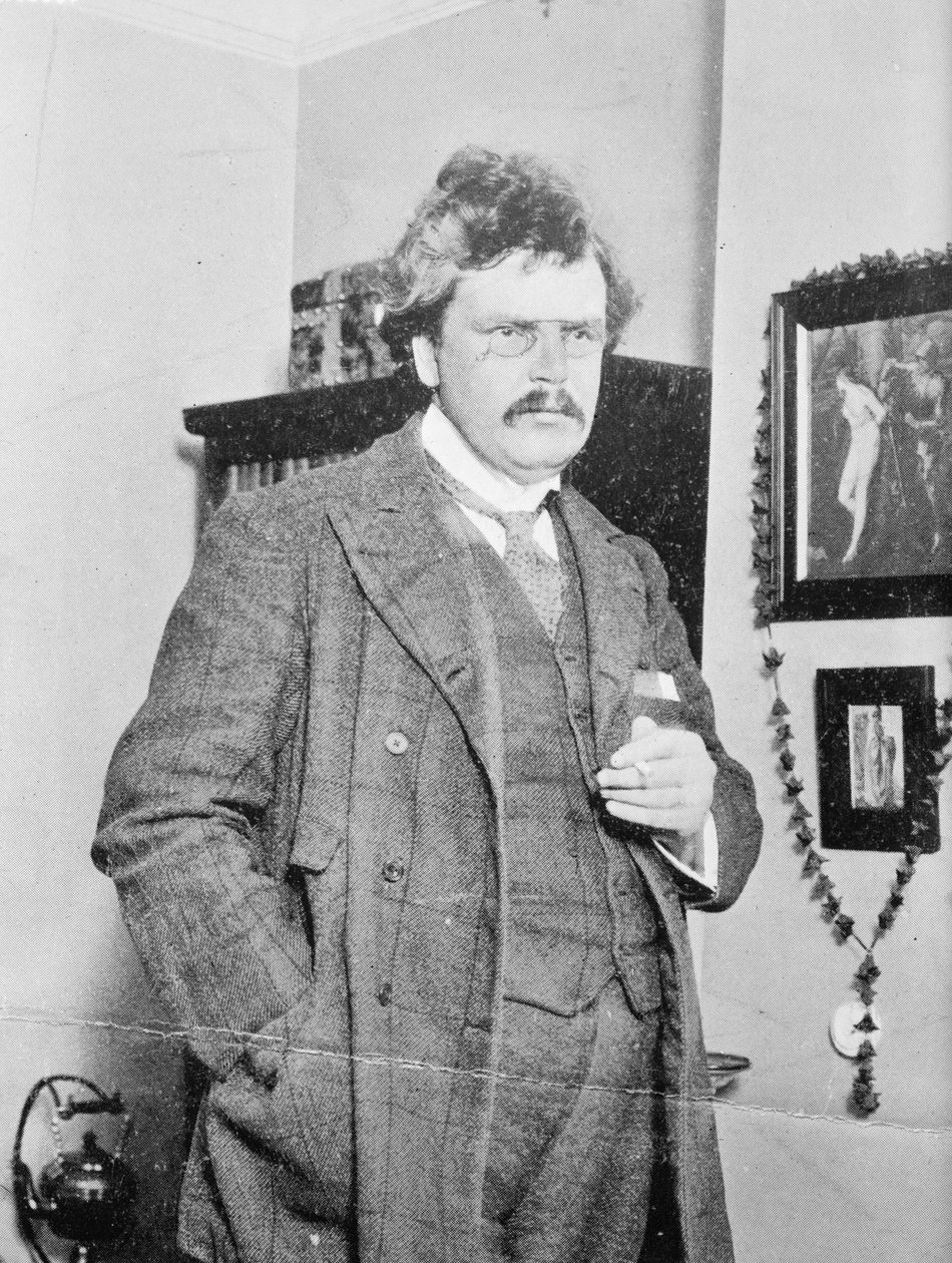 G.K. Chesterton, 1915 - George Grantham Bain