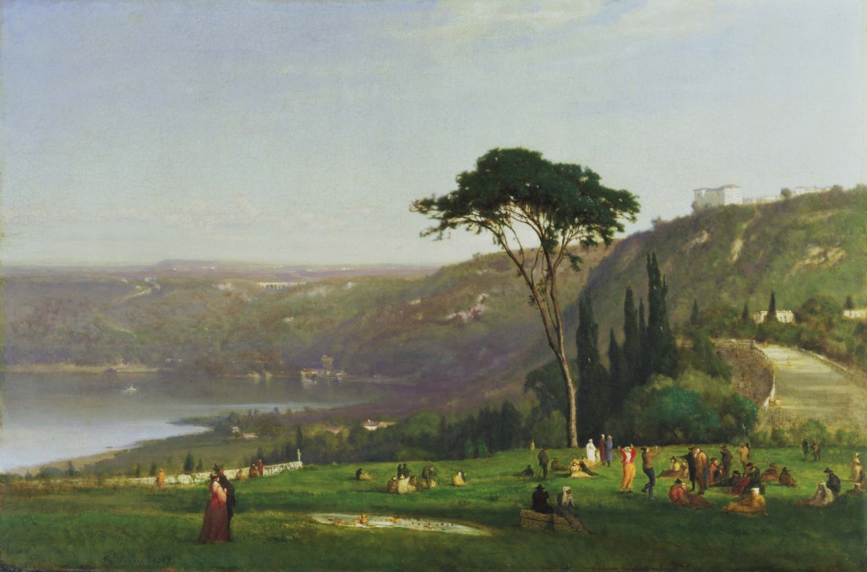 Lac Albano - George Inness