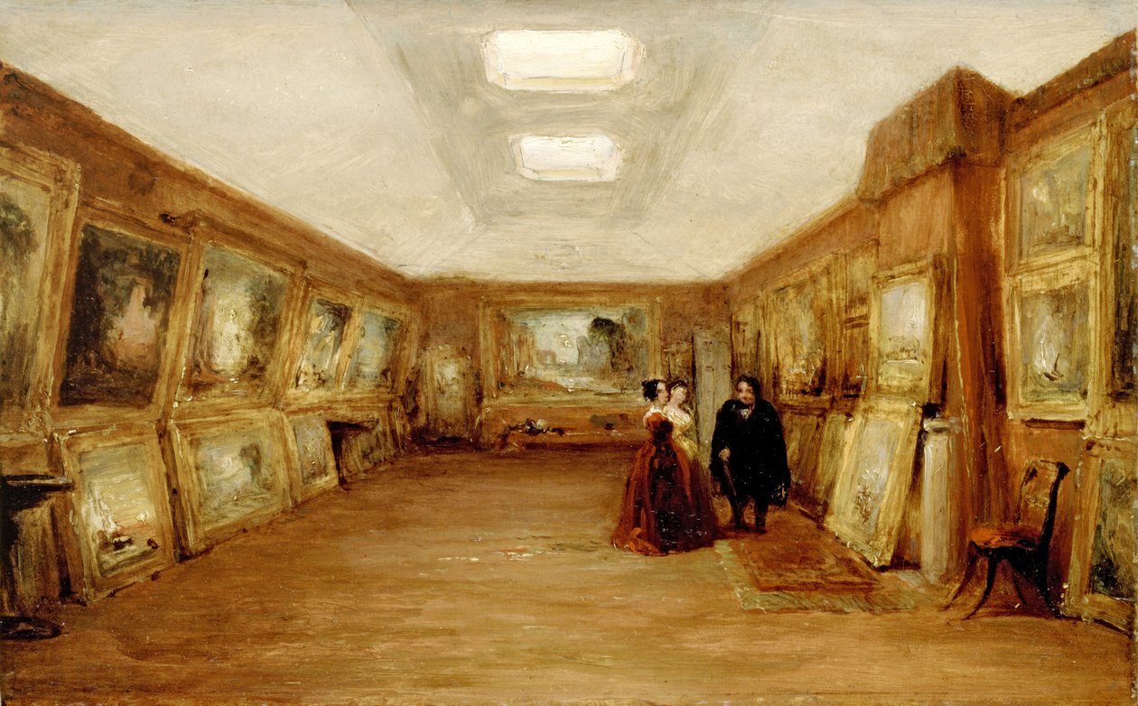 Intérieur de la Galerie de Turner, 19ème siècle - George Jones