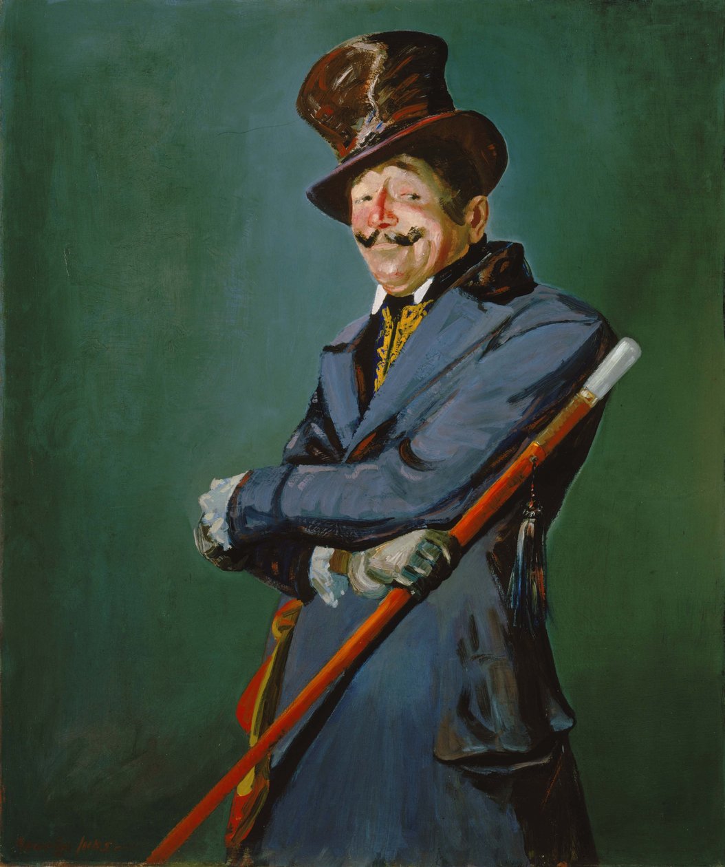 Otis Skinner en tant que Col. Philippe Bridau - George Luks