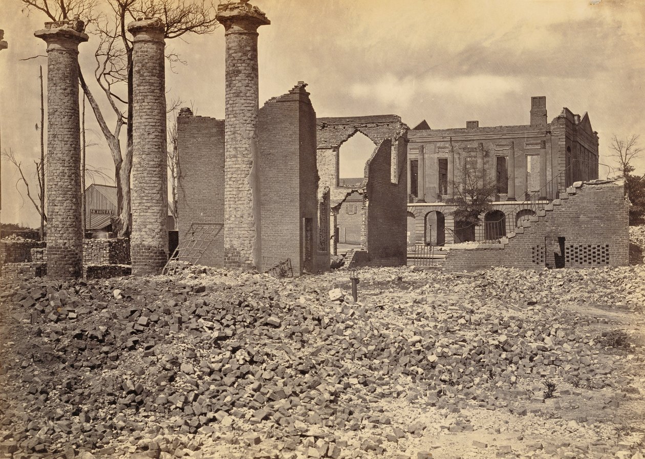 Ruines en Colombie - George N. Barnard