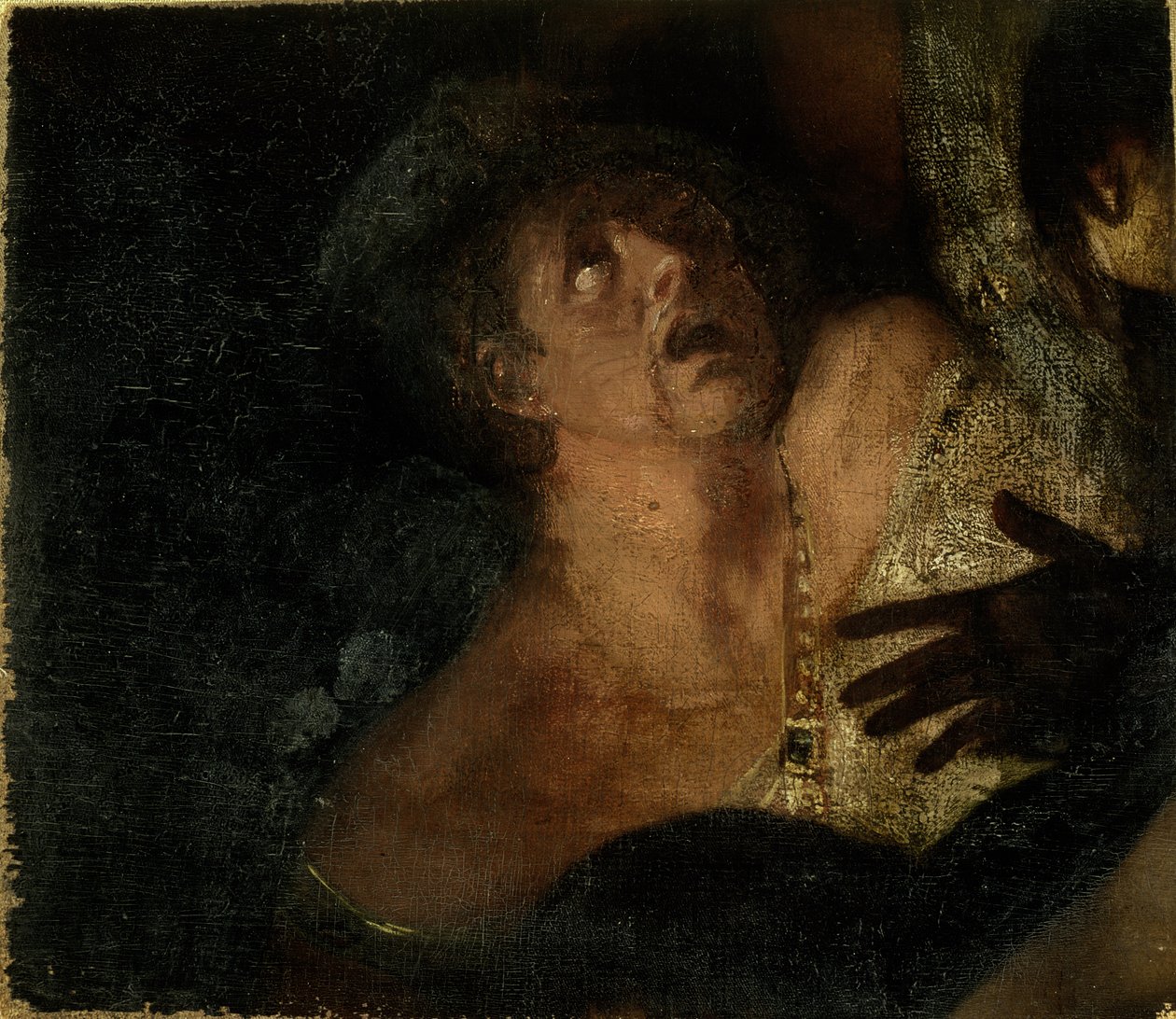 Un courtisan, fragment de 