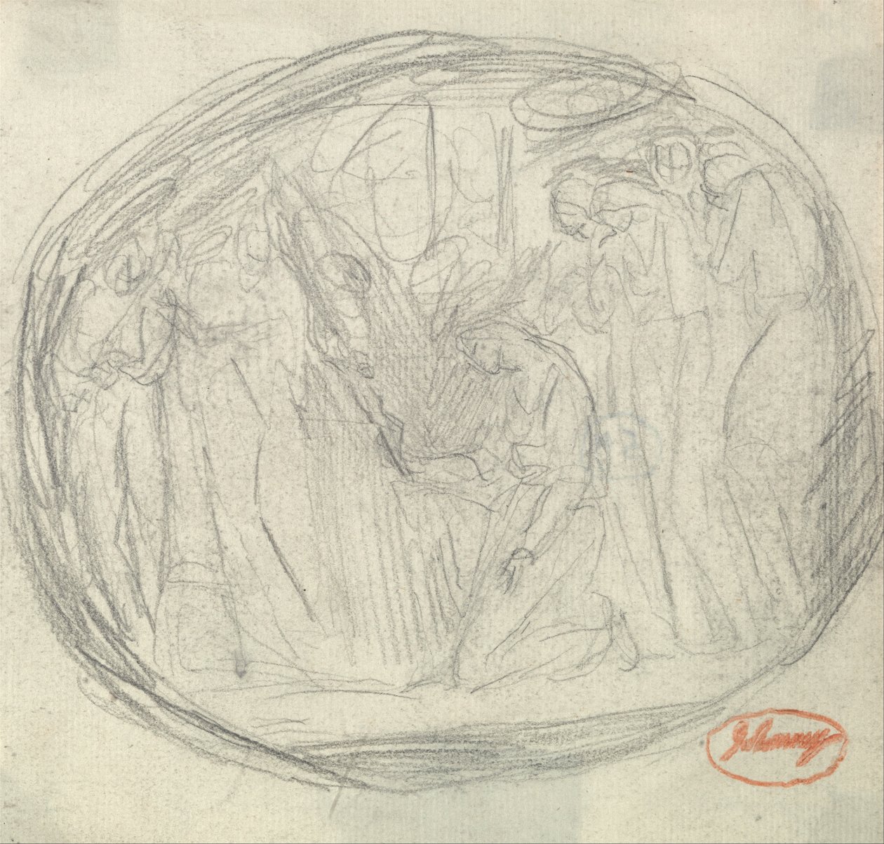Exécution de Mary Stuart - George Romney