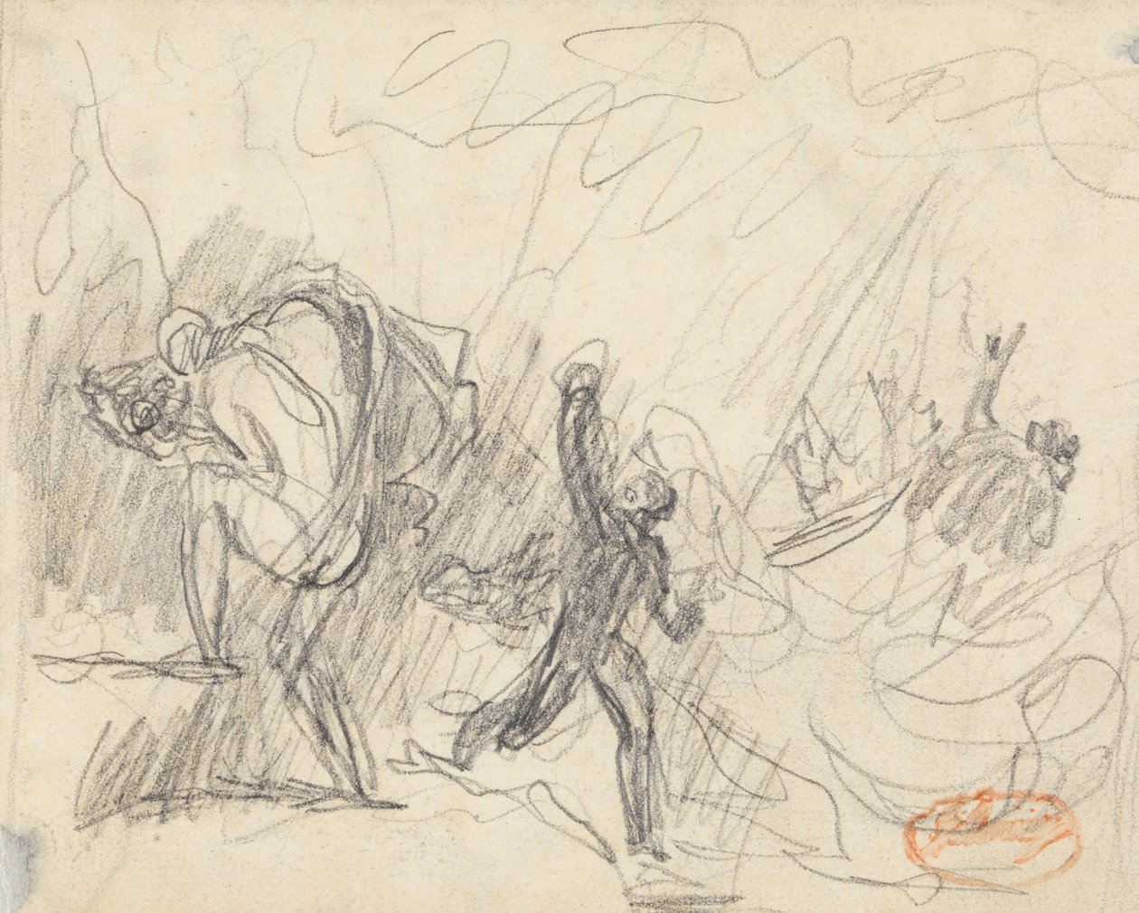 Étude de composition de figures 20 - George Romney