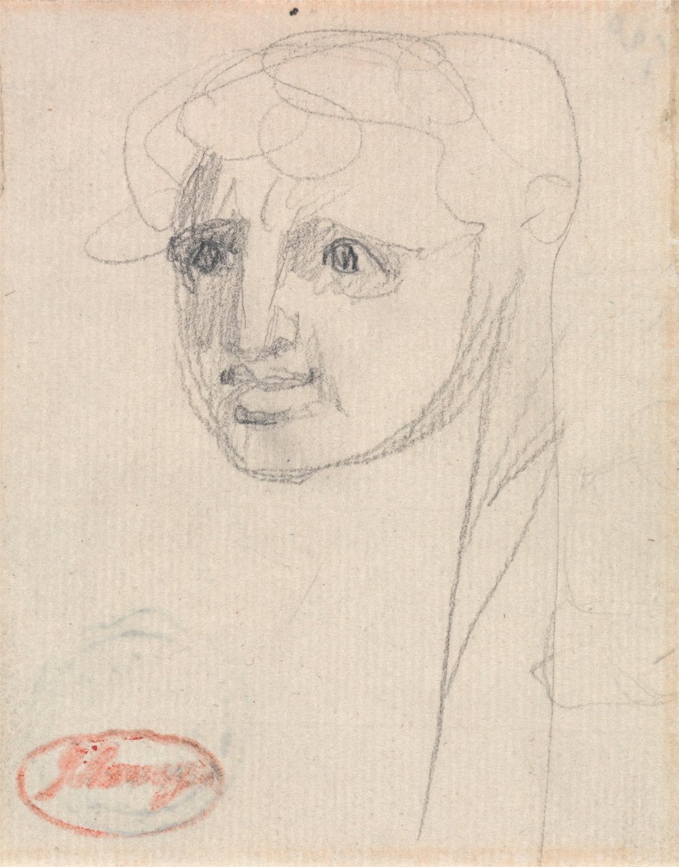 Tête de fille - George Romney