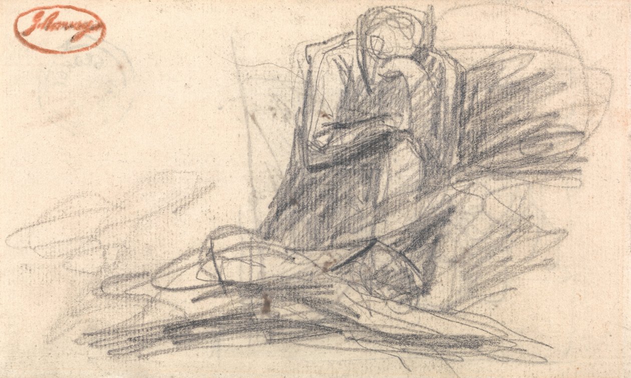 Figure agenouillée - George Romney