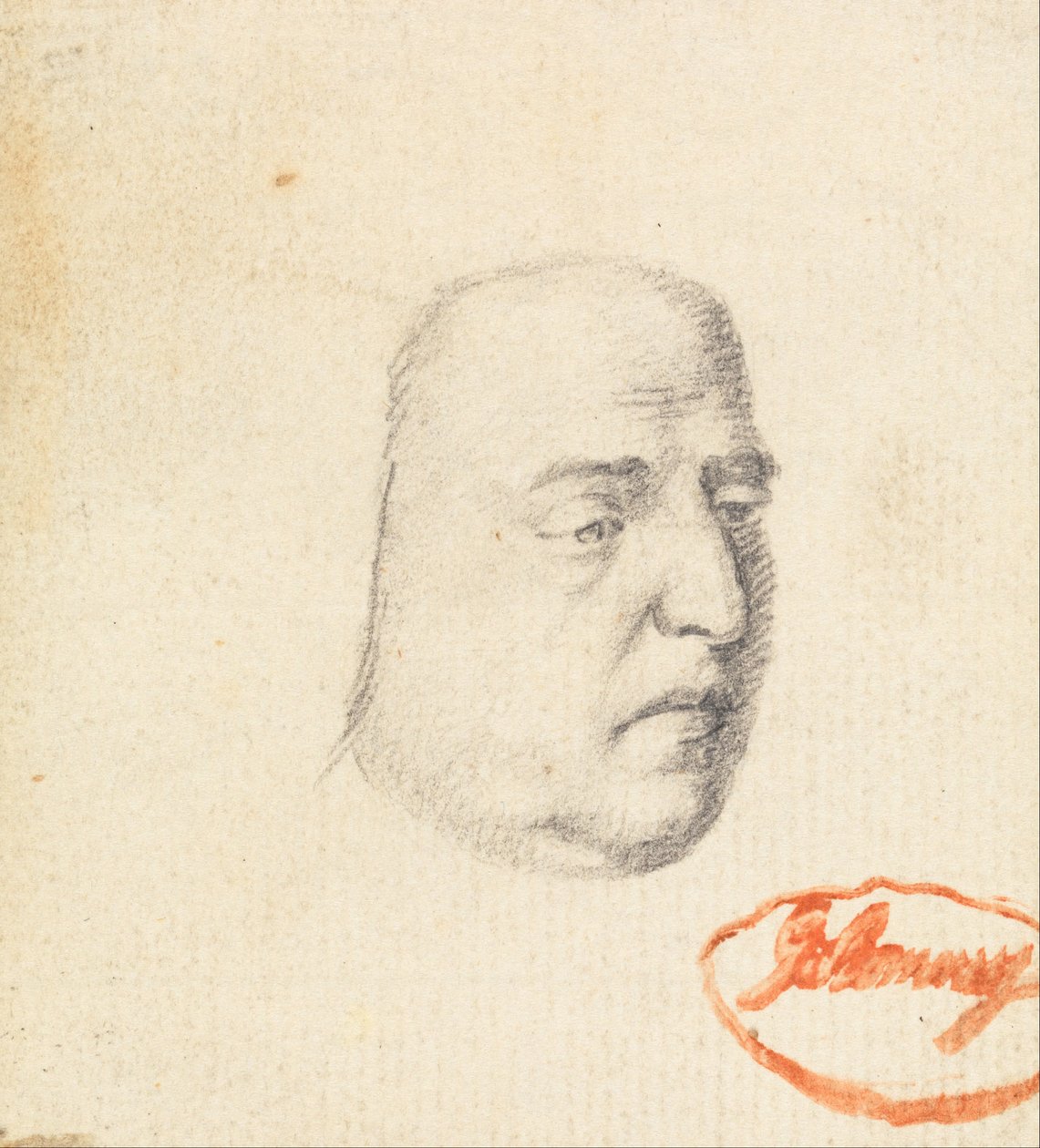 Tête masculine 2 - George Romney
