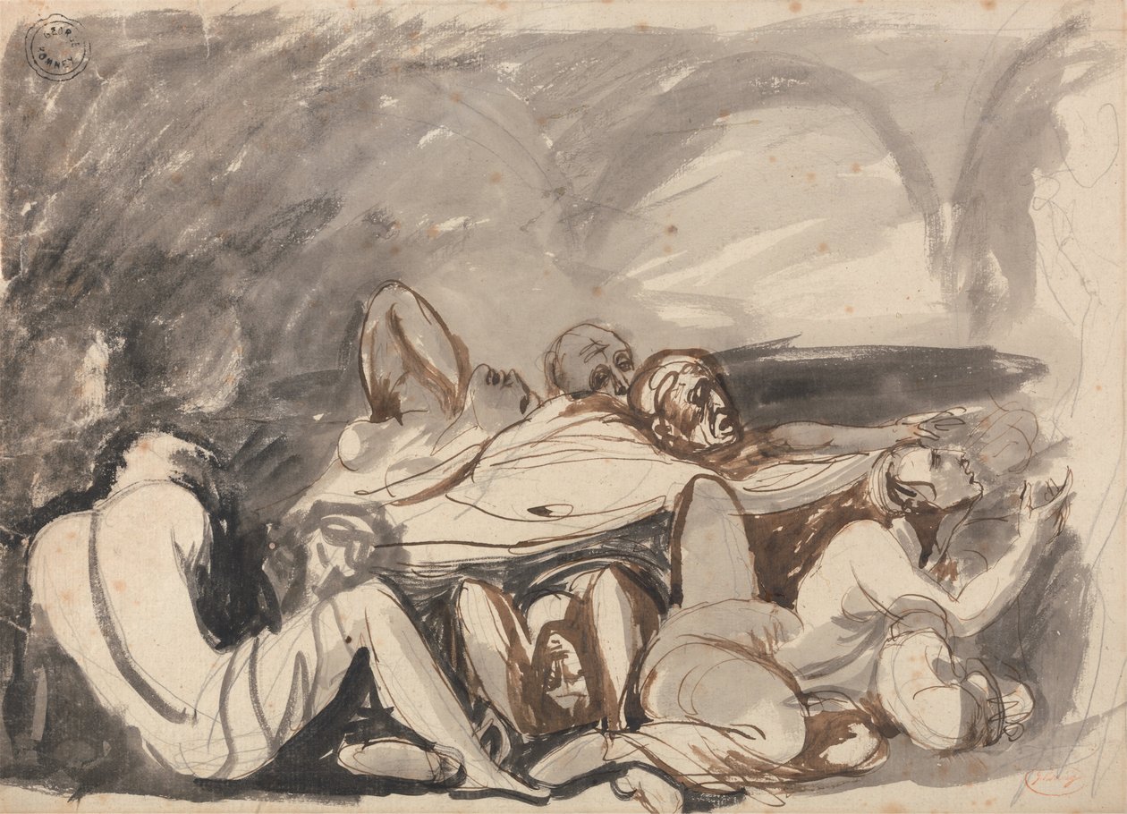 Scène de prison - George Romney