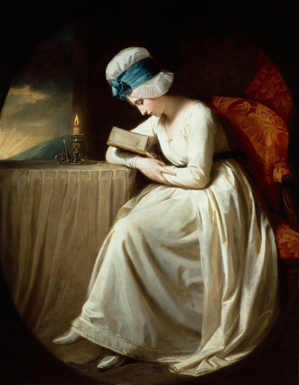 Serena lisant, 1780-85 - George Romney