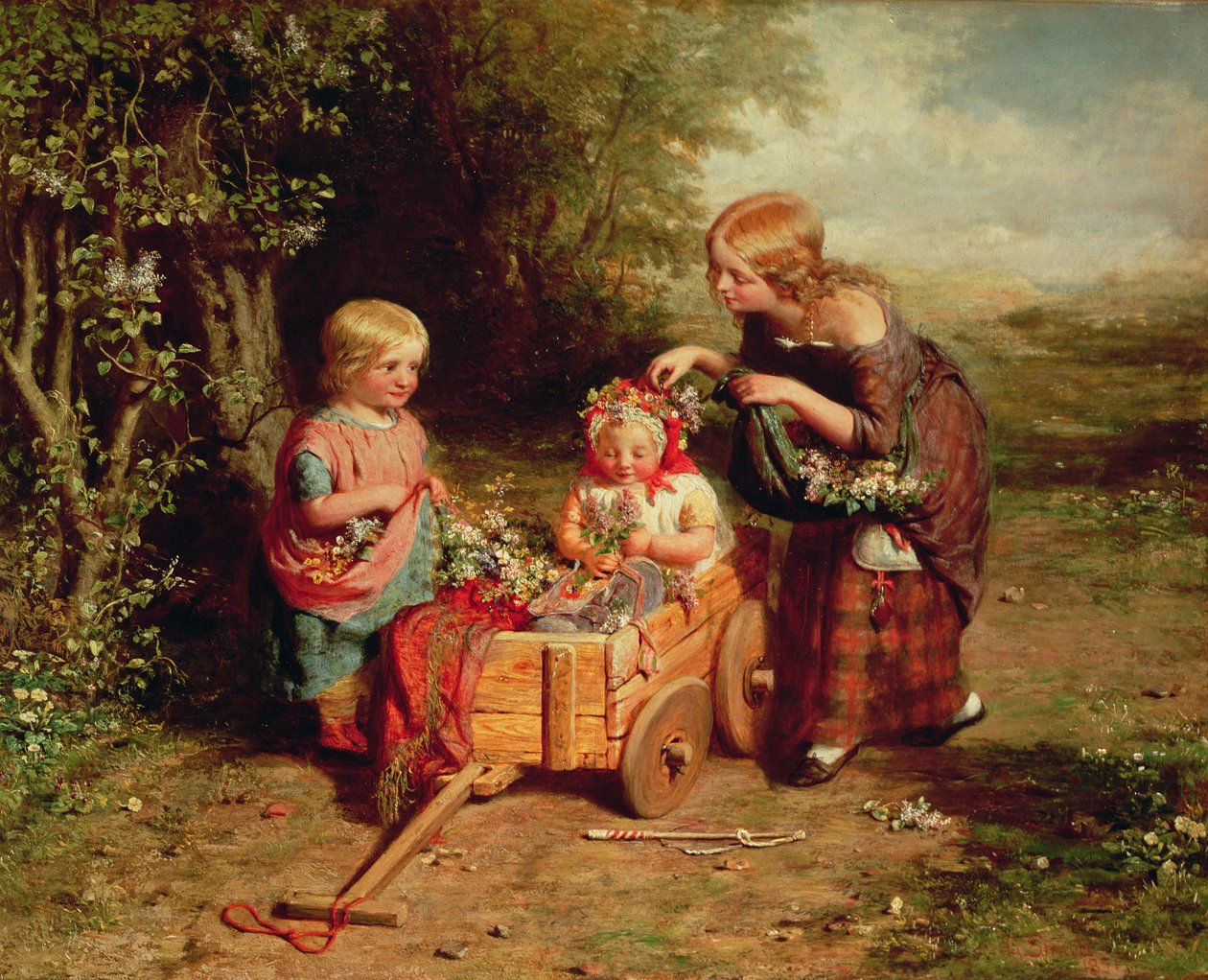 Fleurs de printemps - George Smith