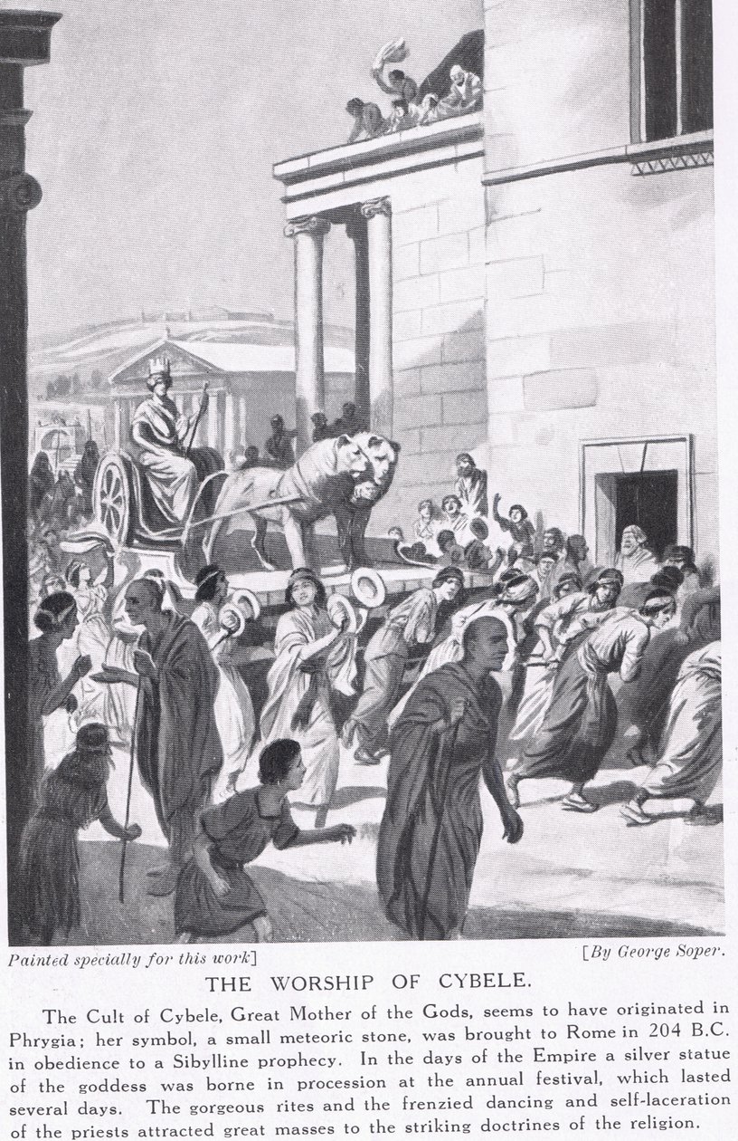 Le culte de Cybèle - George Soper
