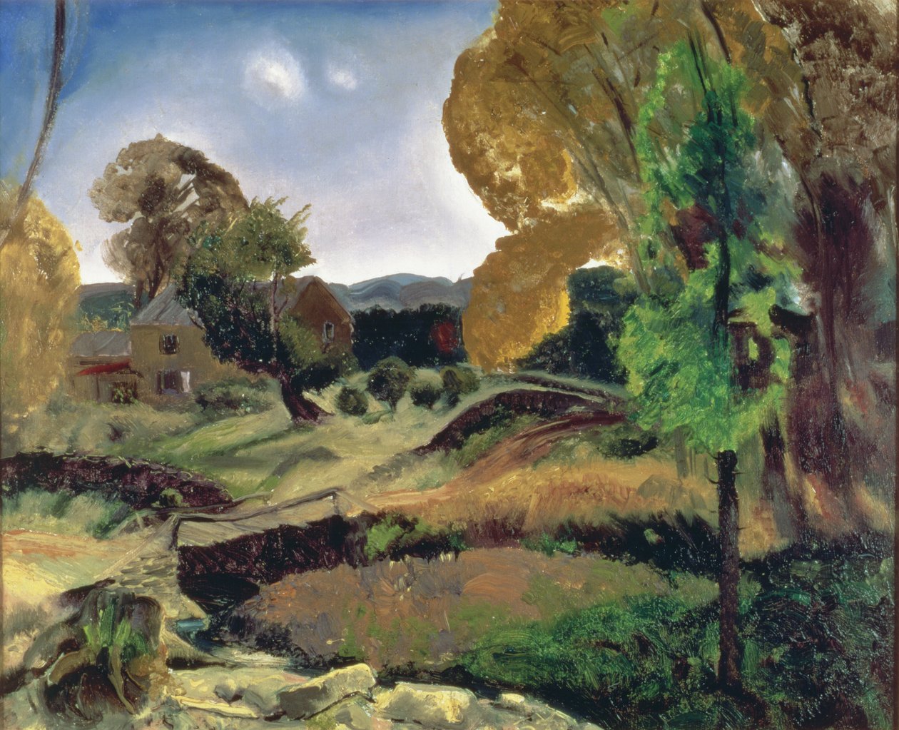 Petit pont, Woodstock, 1920 - George Wesley Bellows