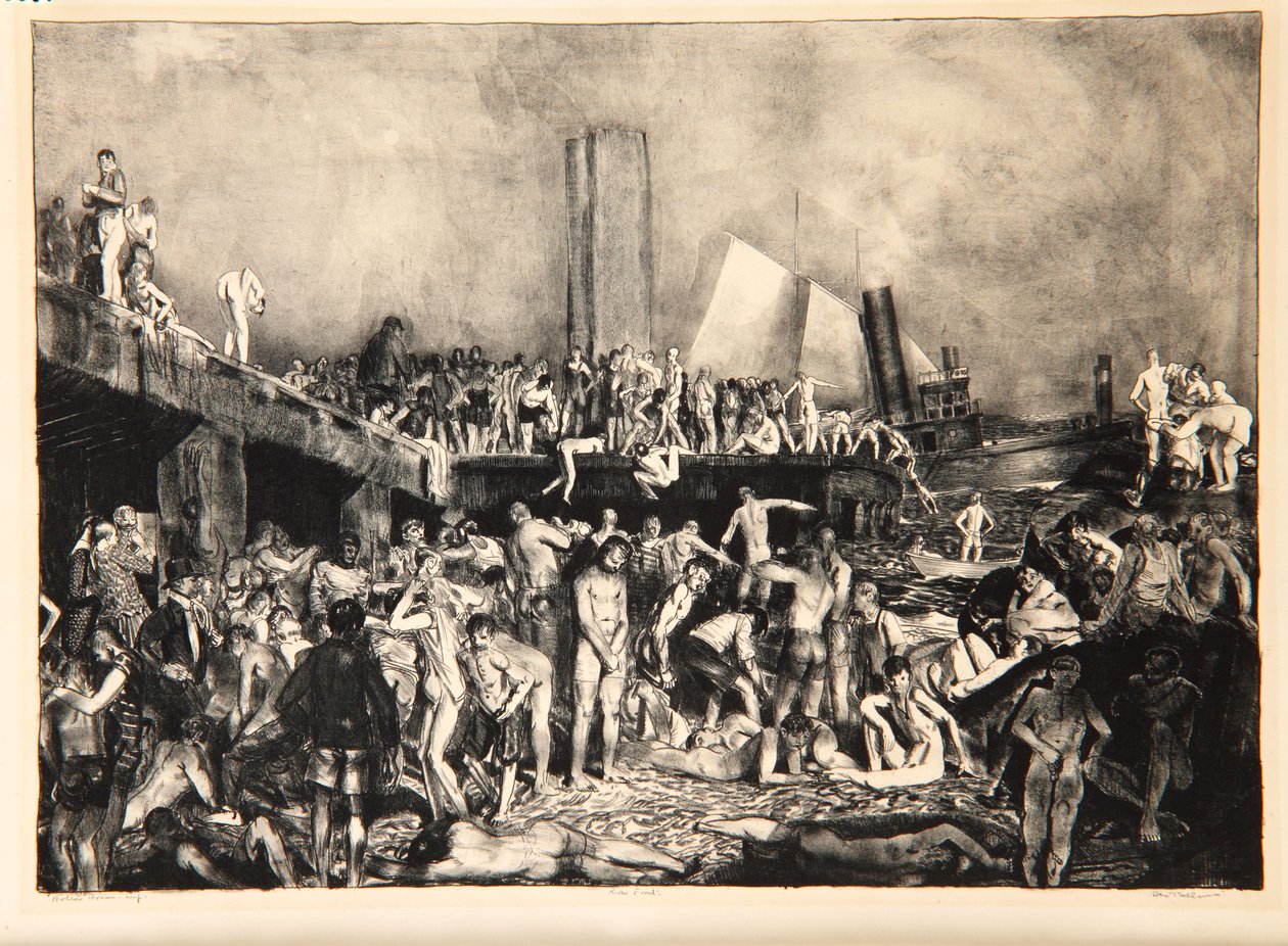Rivière-Front, 1923-24 - George Wesley Bellows
