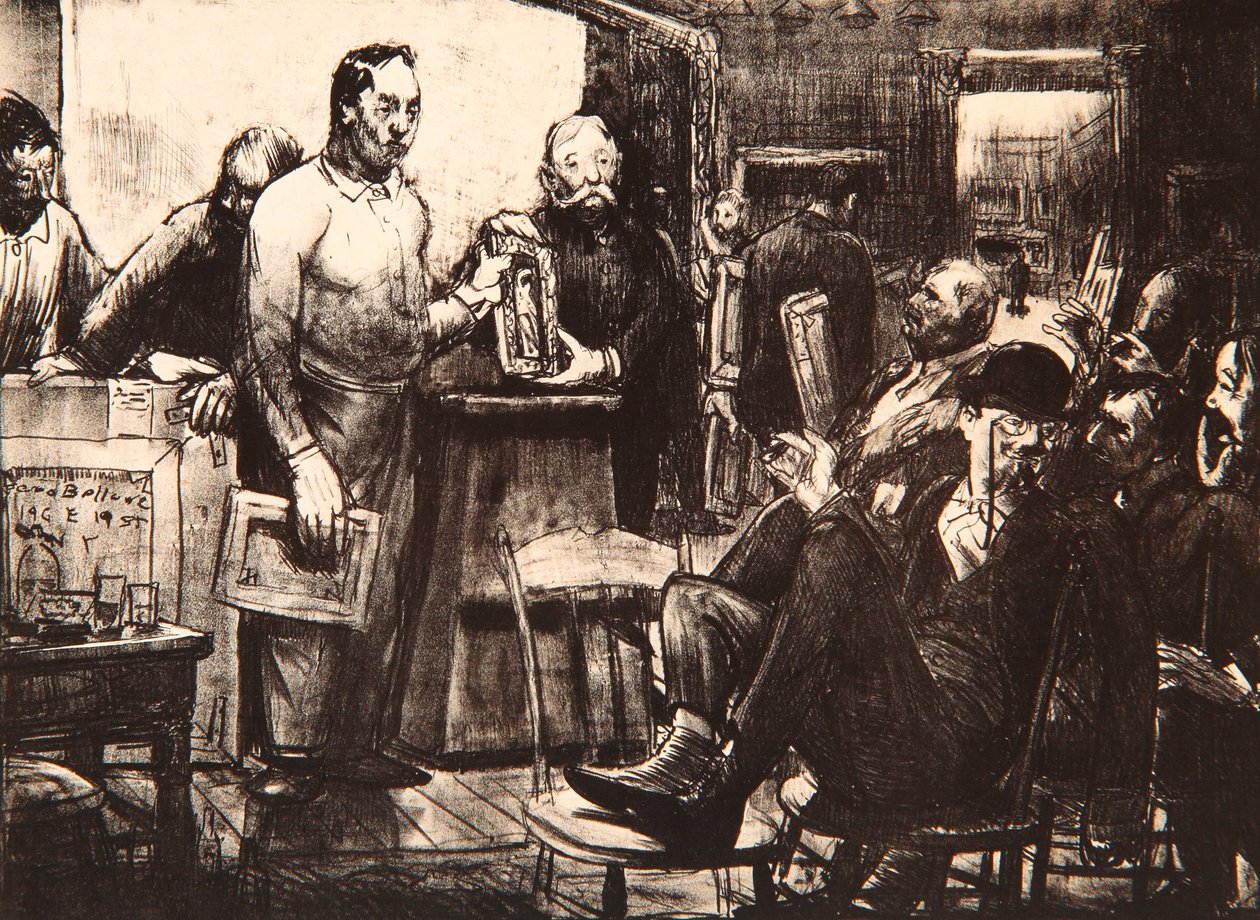 Le jury - George Wesley Bellows