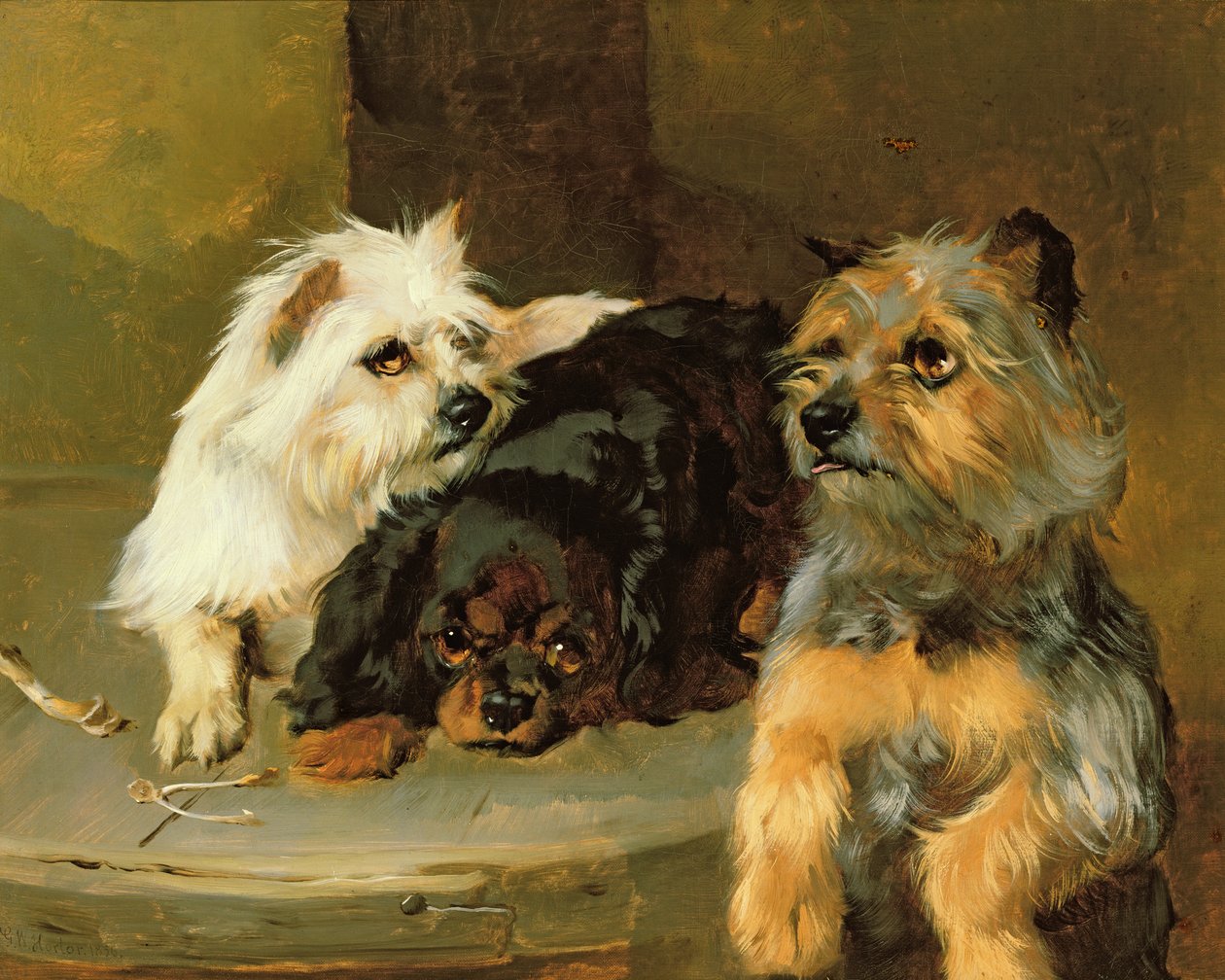 Donne un os à un pauvre chien - George Wiliam Horlor