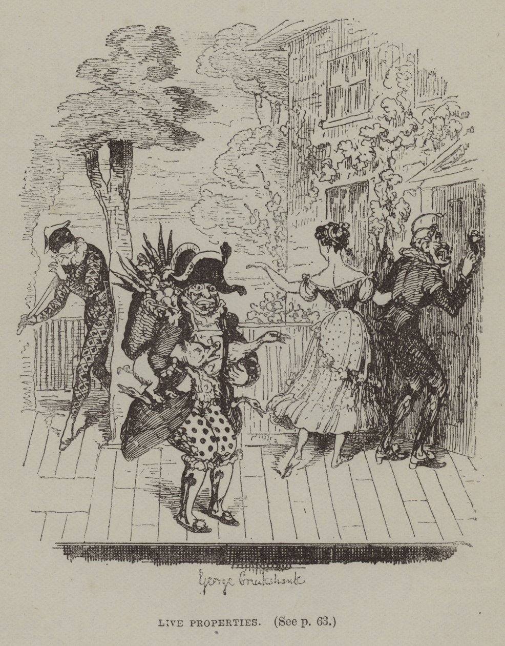 Propriétés vivantes - George (after) Cruikshank