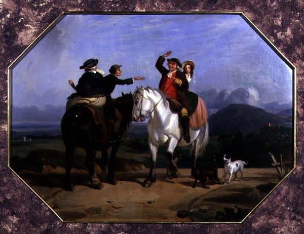 La rencontre heureuse - George (after) Morland