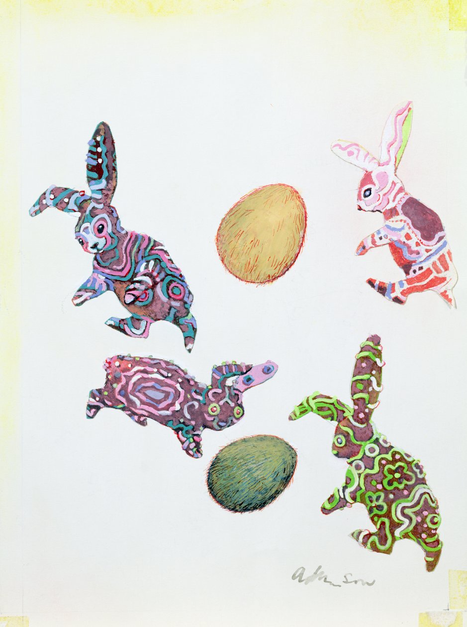 Lapins de Pâques - George Adamson