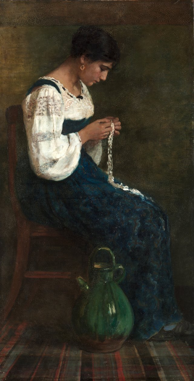 Dentellière de Capri, 1884 - George B. Butler