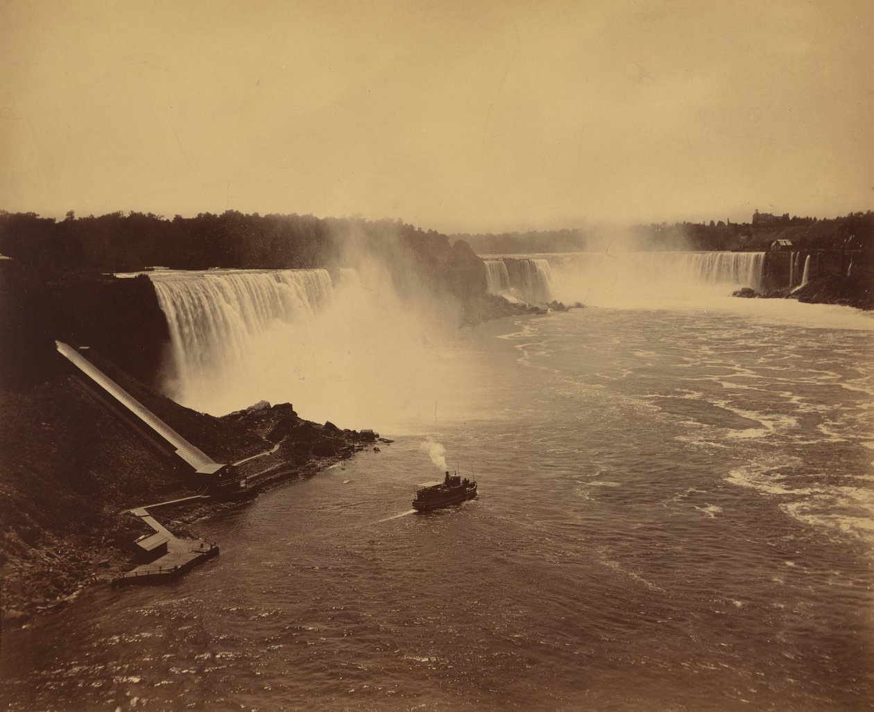 Chutes du Niagara, vers 1890 - George Barker