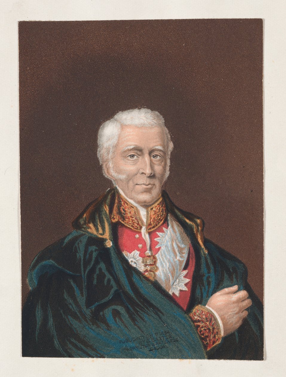 Arthur Wellesley, Duc de Wellington - George Baxter