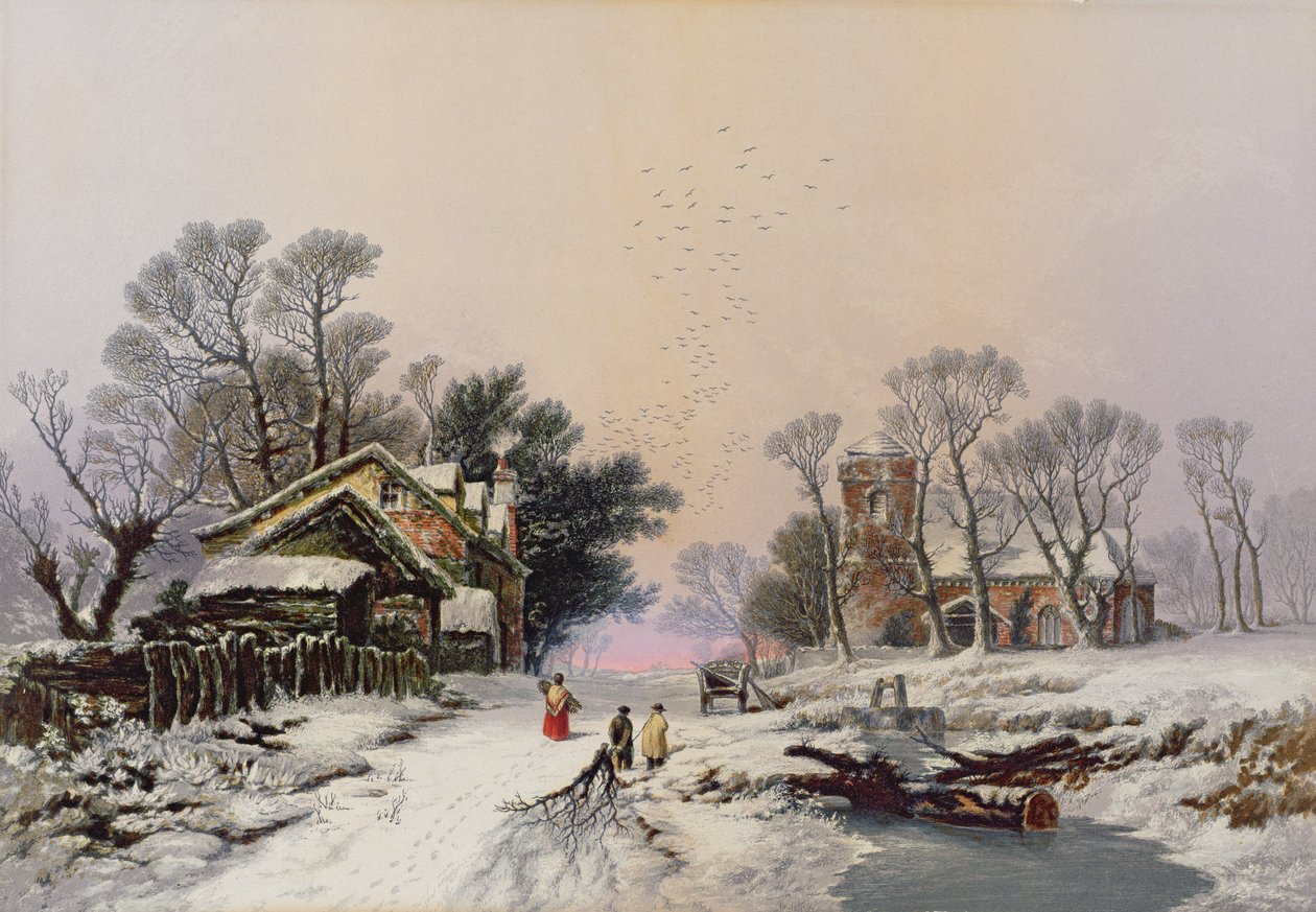 Hiver - George Baxter