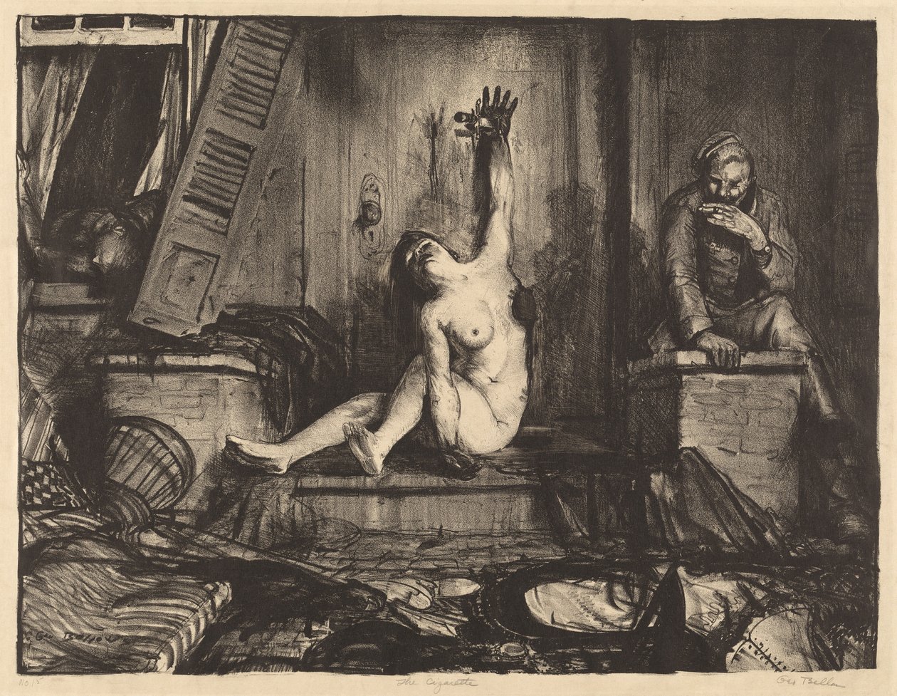La Cigarette - George Bellows