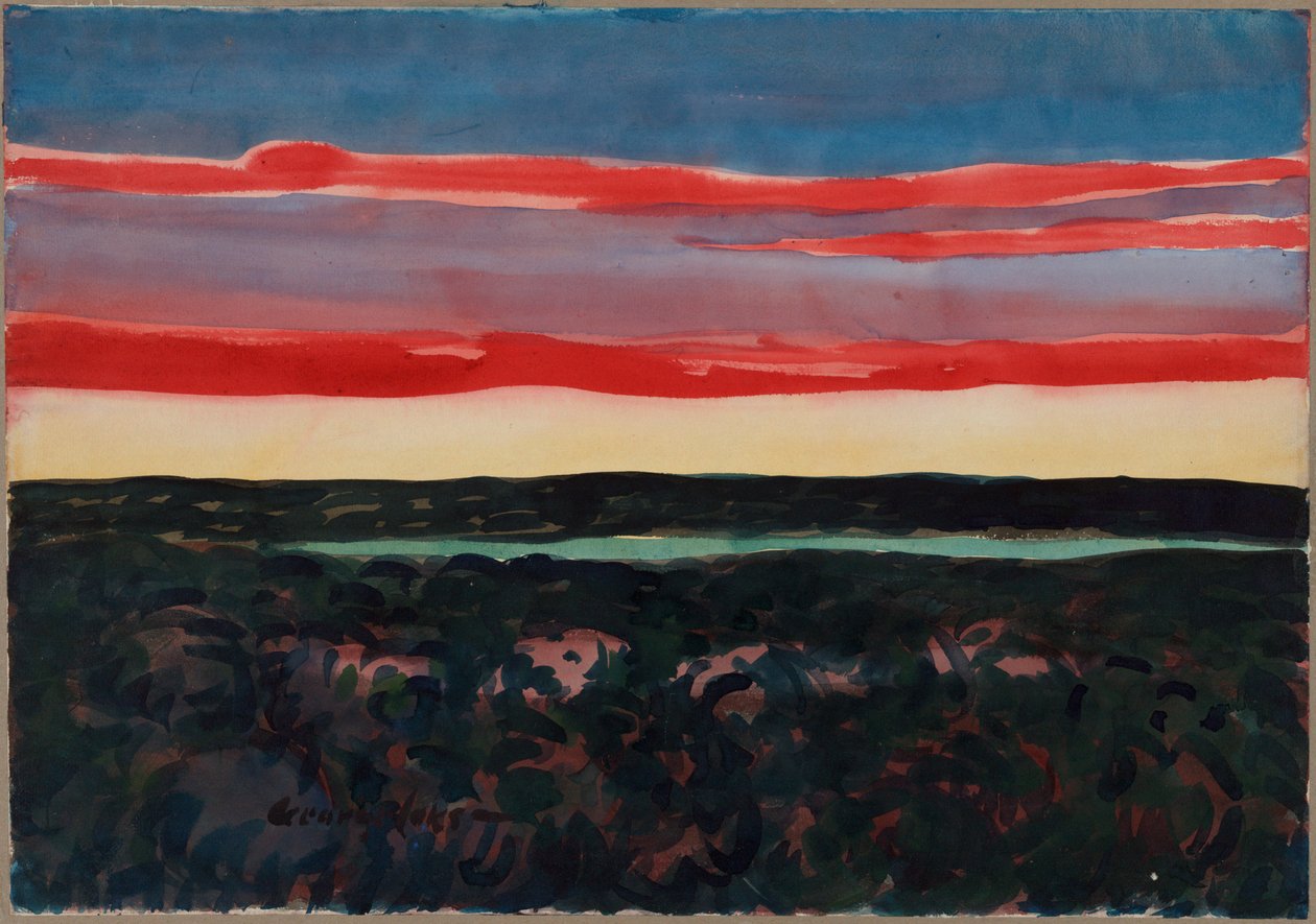 Splendeur du soir - George Benjamin Luks