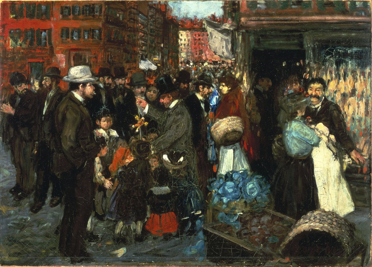 Scène de rue (Hester Street) - George Benjamin Luks