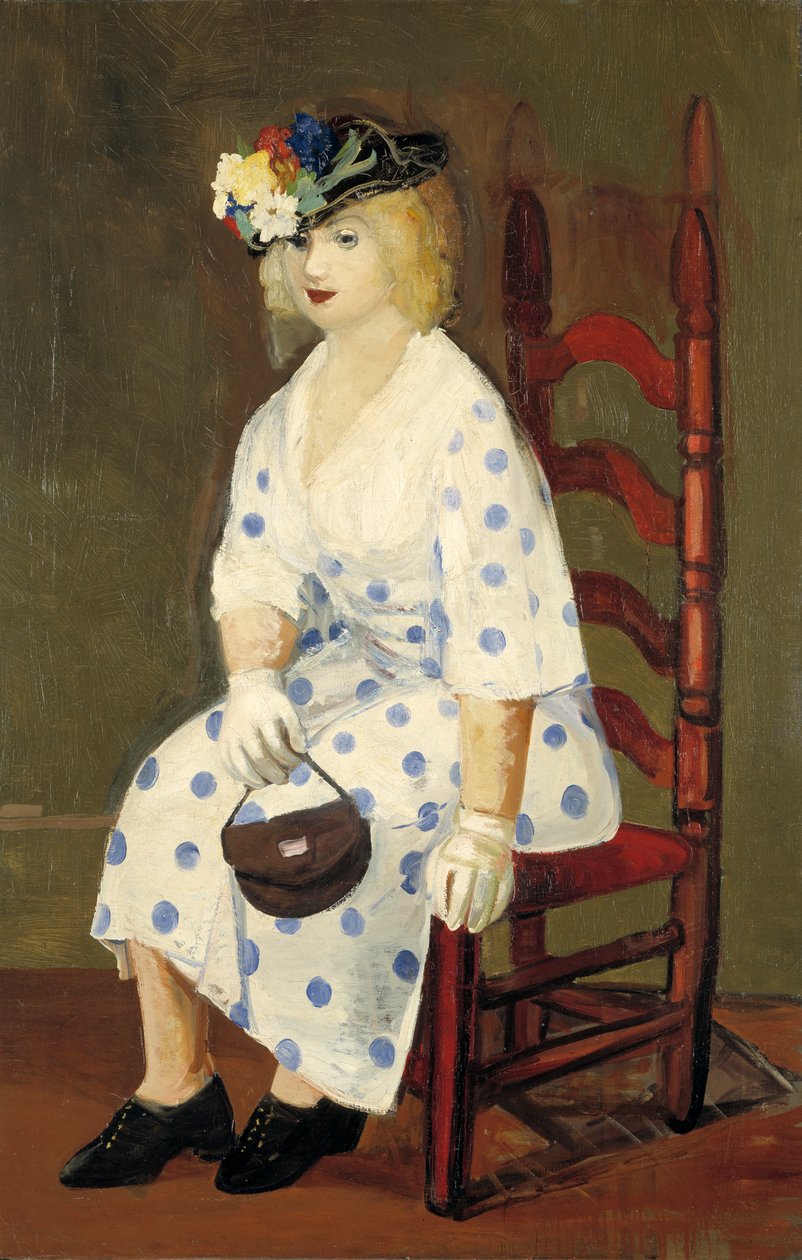 La robe à pois, 1927 - George Benjamin Luks