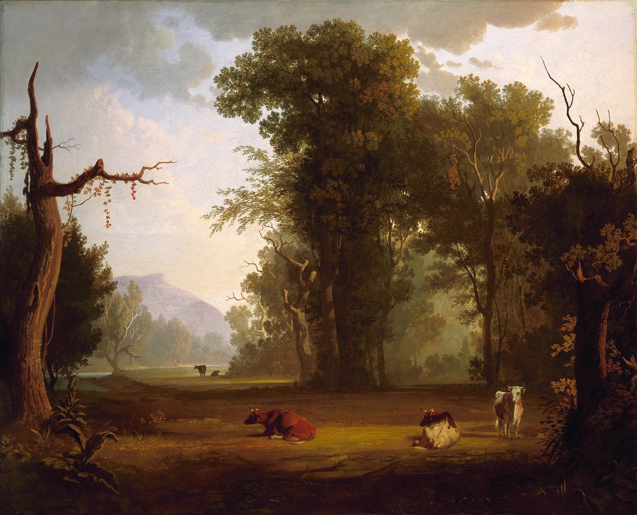 Paysage avec bétail - George Caleb Bingham