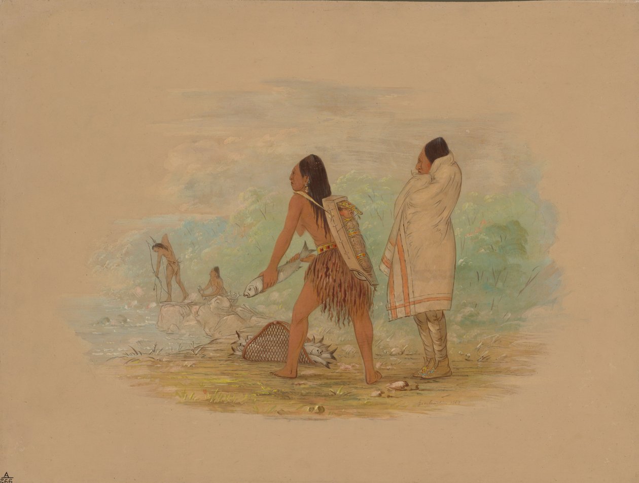 Indiens Flathead - George Catlin