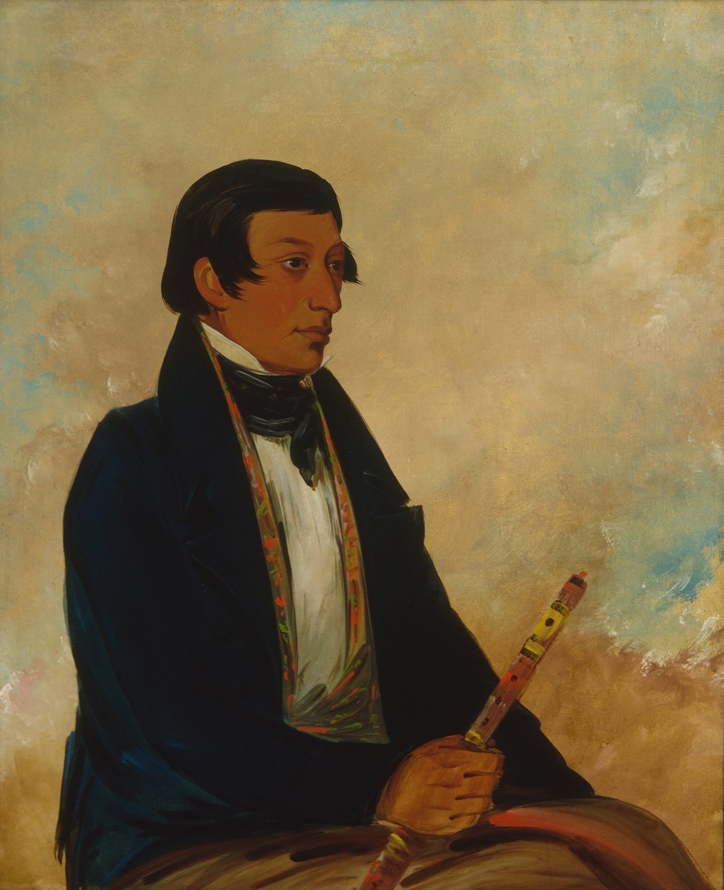 Kee-món-saw, Petit Chef, un chef, 1830 - George Catlin
