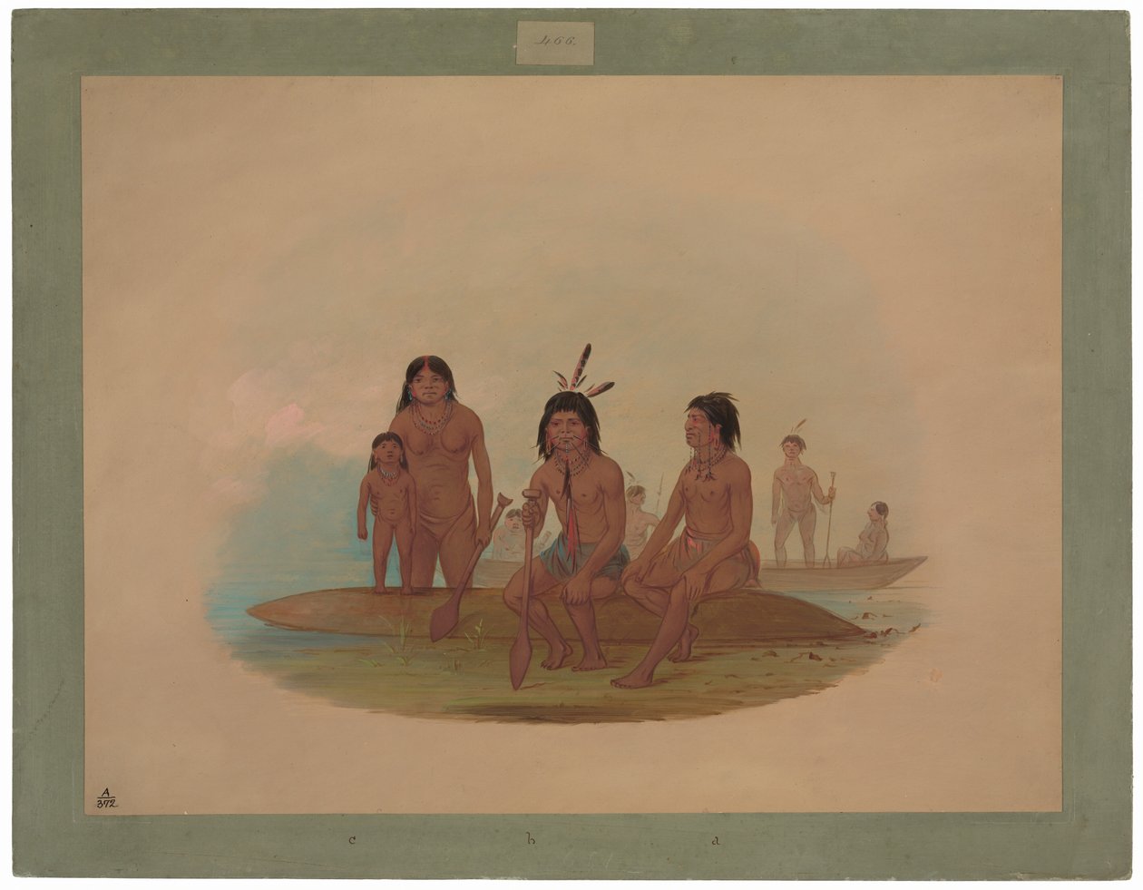 Indiens Marahua - George Catlin