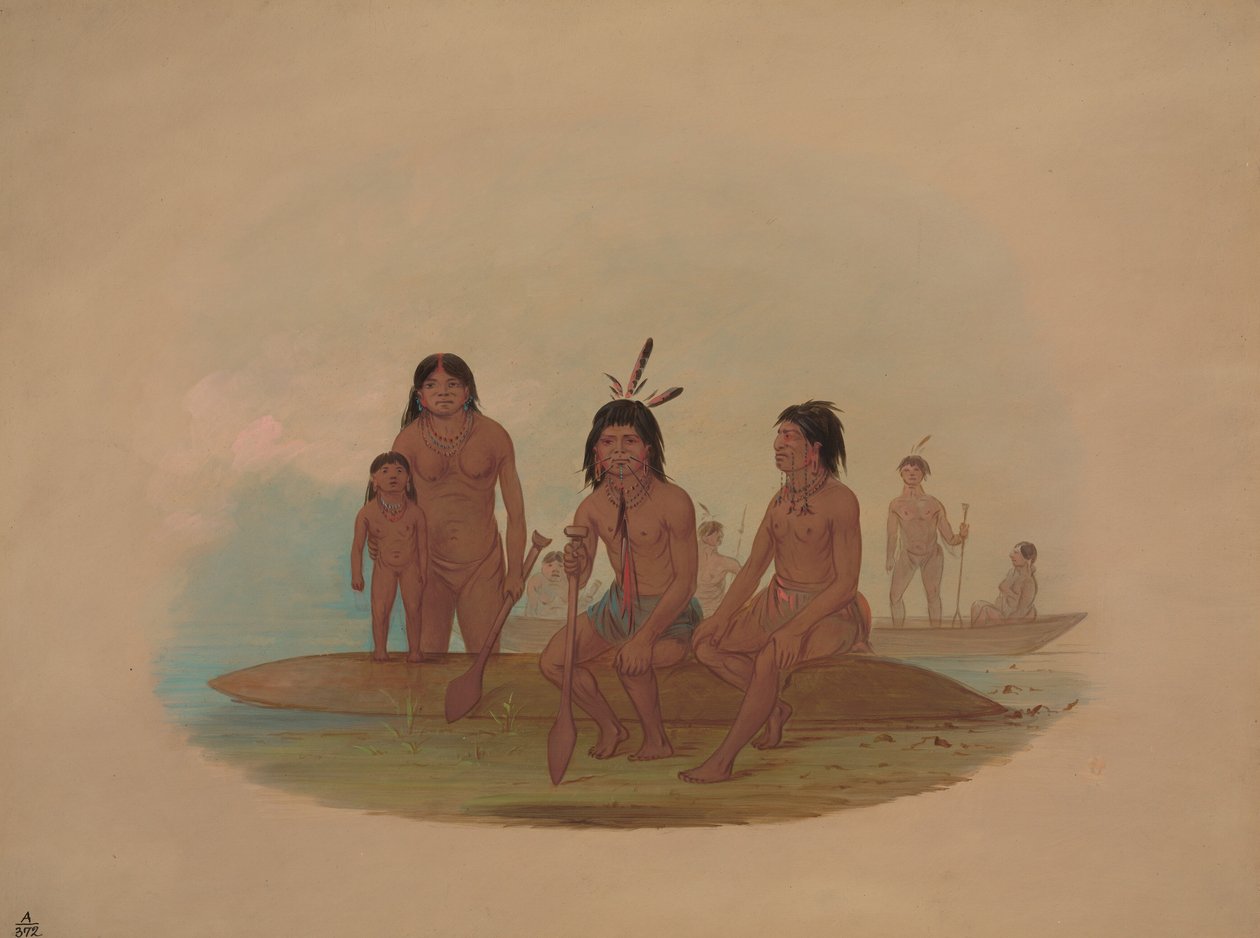 Indiens Marahua - George Catlin