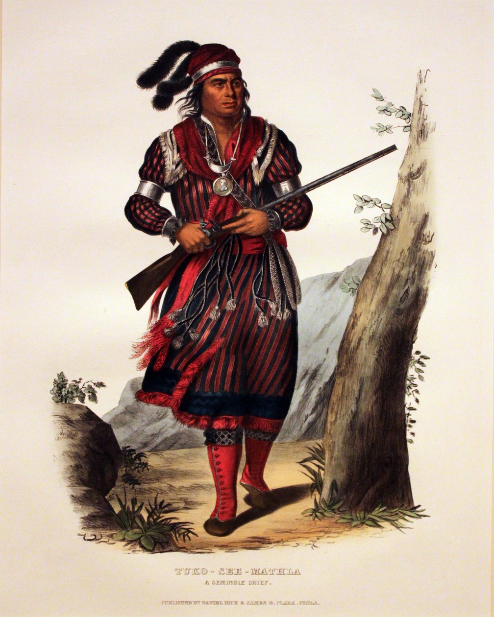 Chef séminole Tuko-See-Mathla - George Catlin