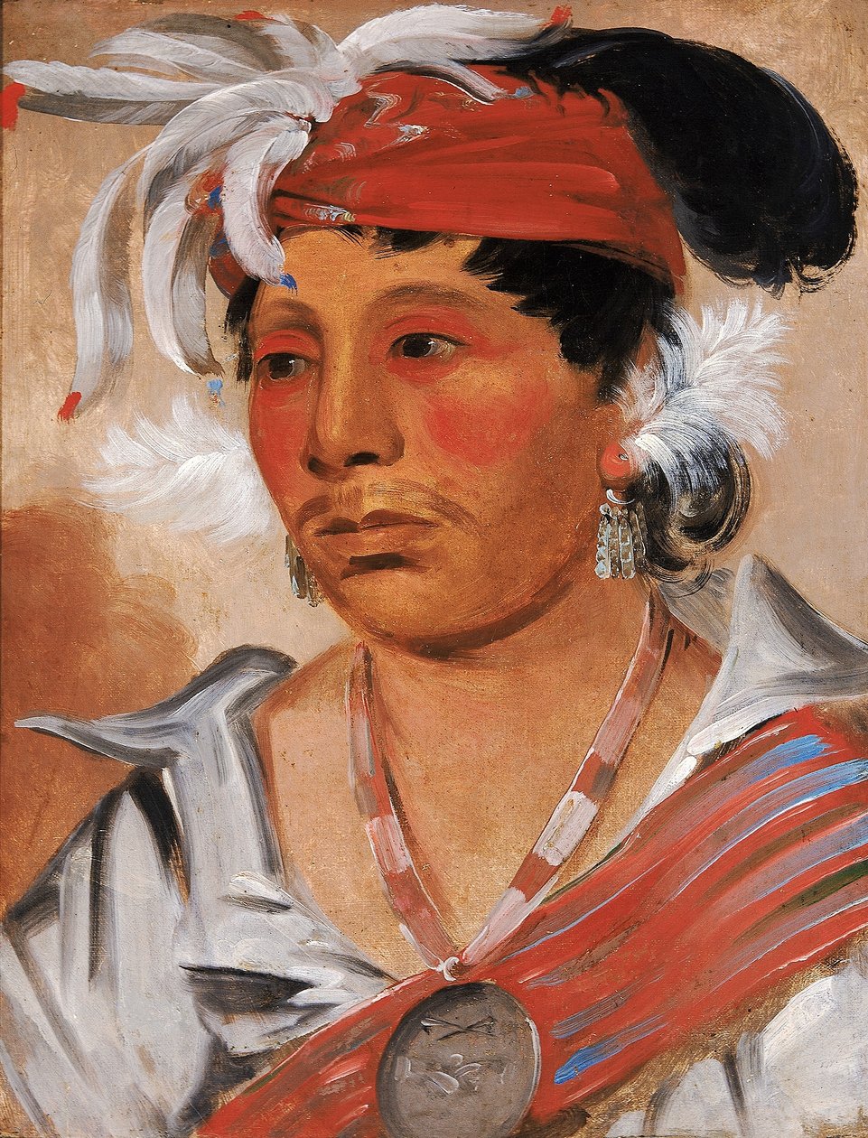 String, un guerrier renommé - George Catlin
