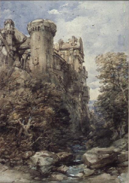 Château de Craigmillar - George Cattermole