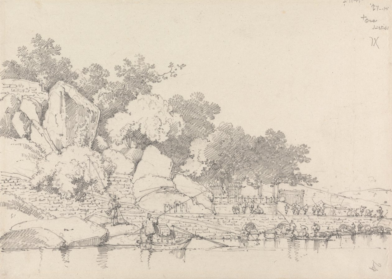 Lap House, Inner Harbour, Macao - George Chinnery