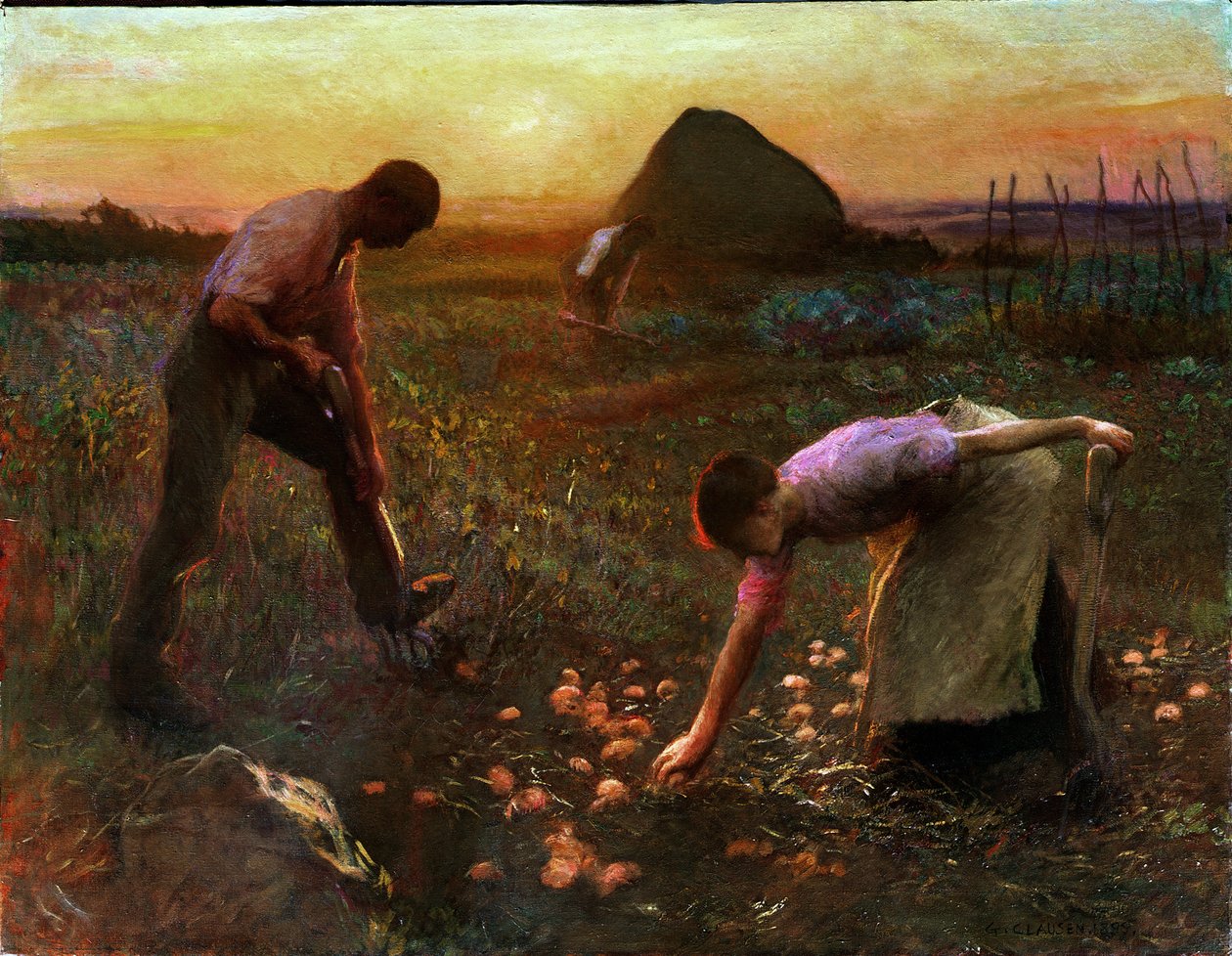 Le Jardin Ouvrier - George Clausen