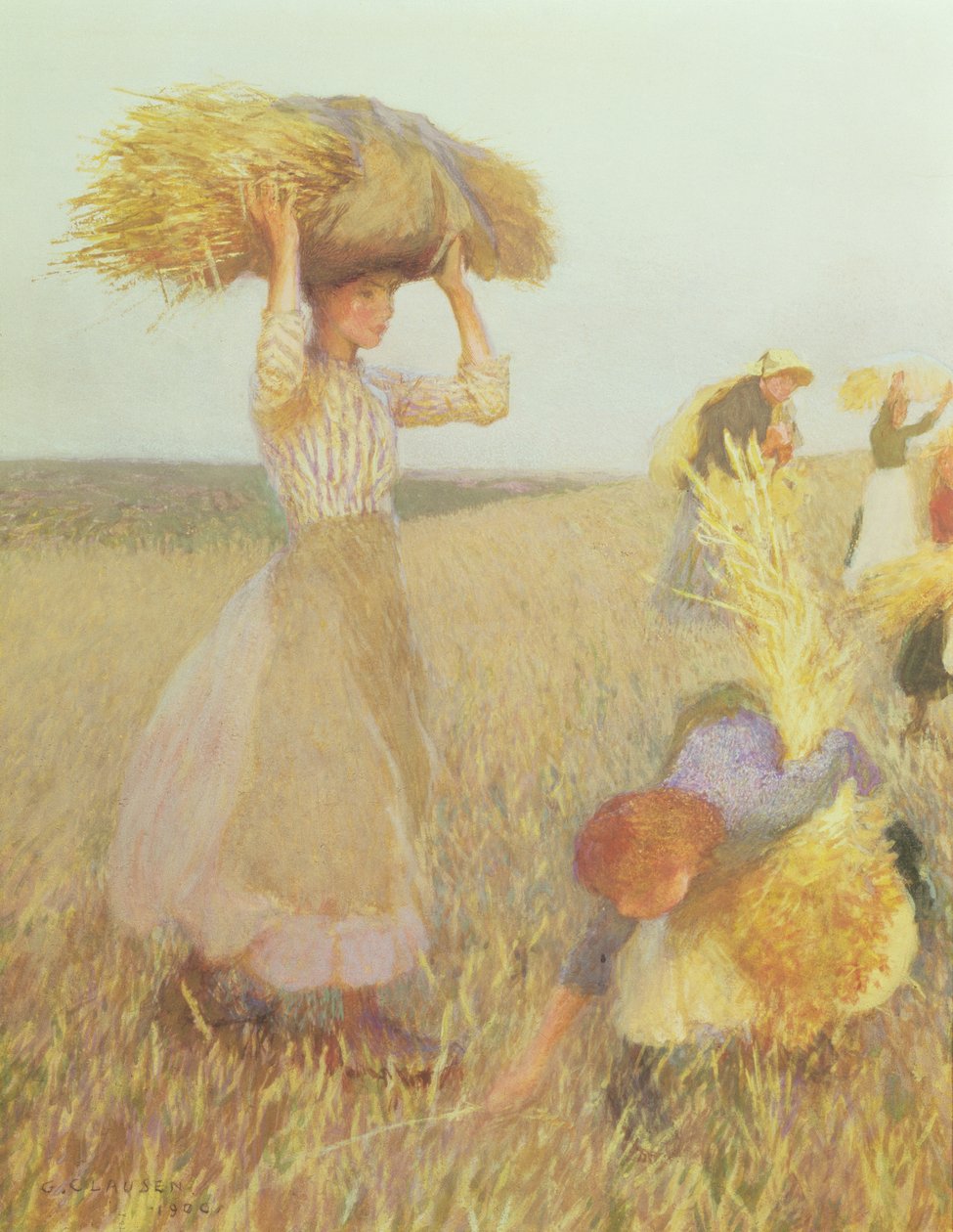Les Glaneuses - George Clausen