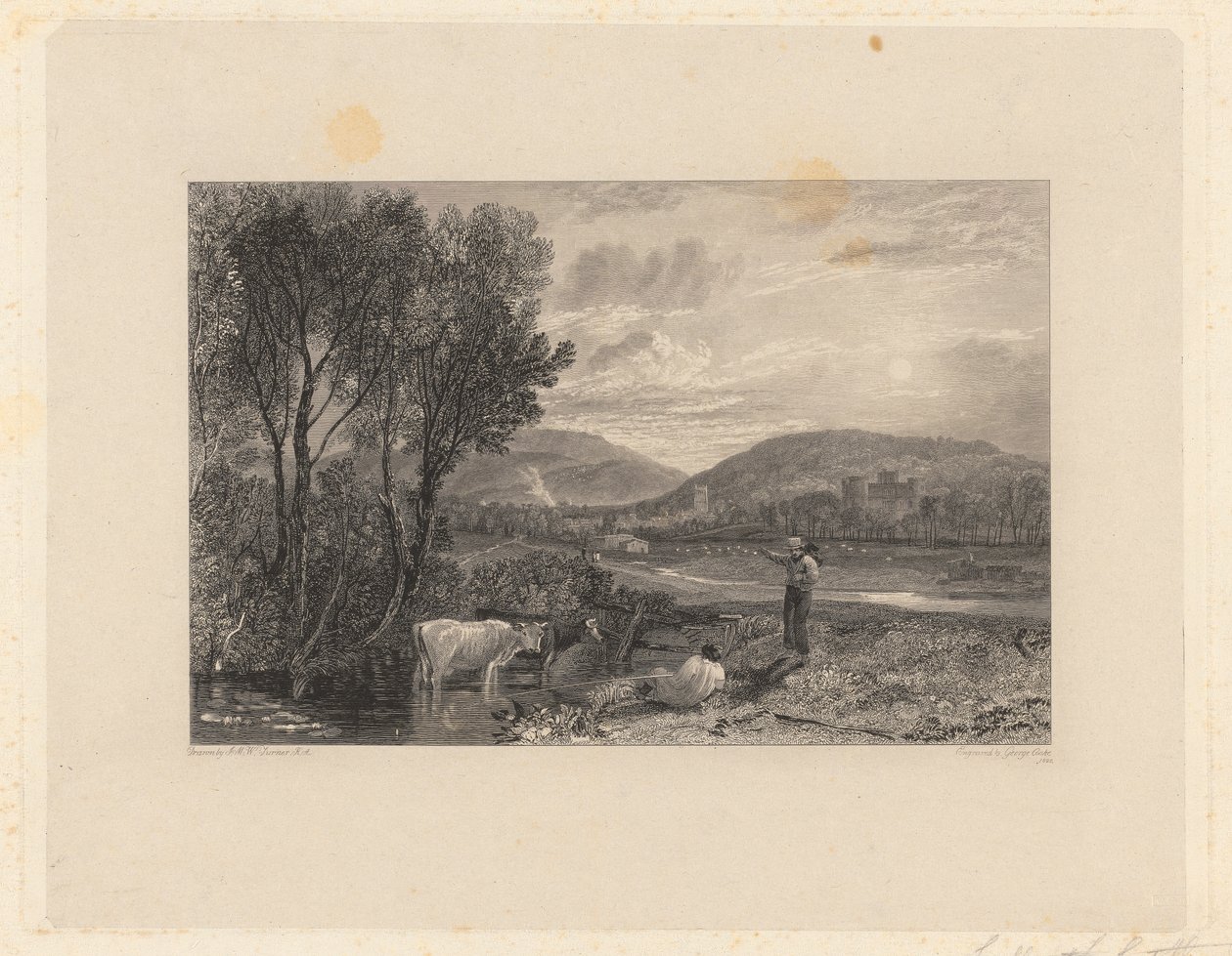 Château de Lulworth, Dorsetshire - George Cooke