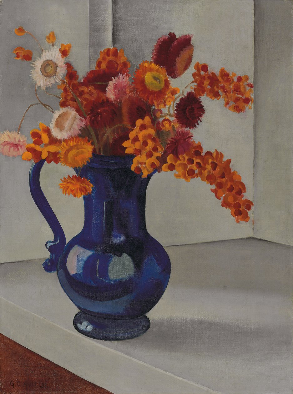 Fleurs de paille et douce-amère - George Copeland Ault