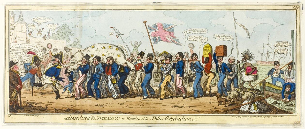 Atterrir les trésors - George Cruikshank