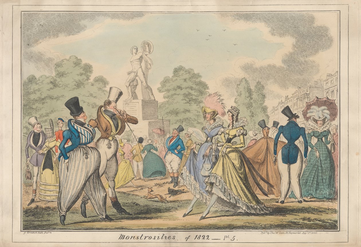 Monstruosités de 1822 - Pt. 5 - George Cruikshank