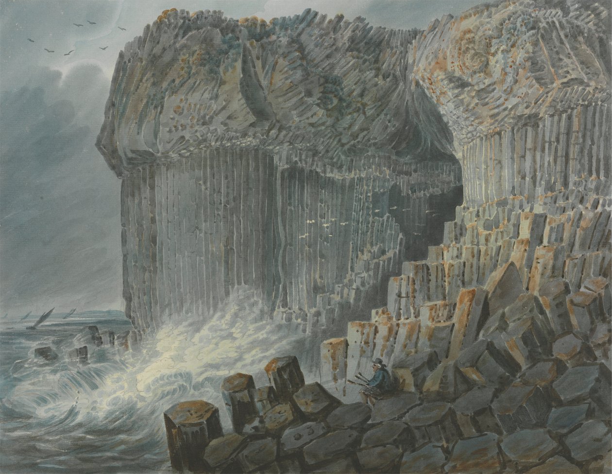 La grotte de Fingal, Staffa - George Cuitt
