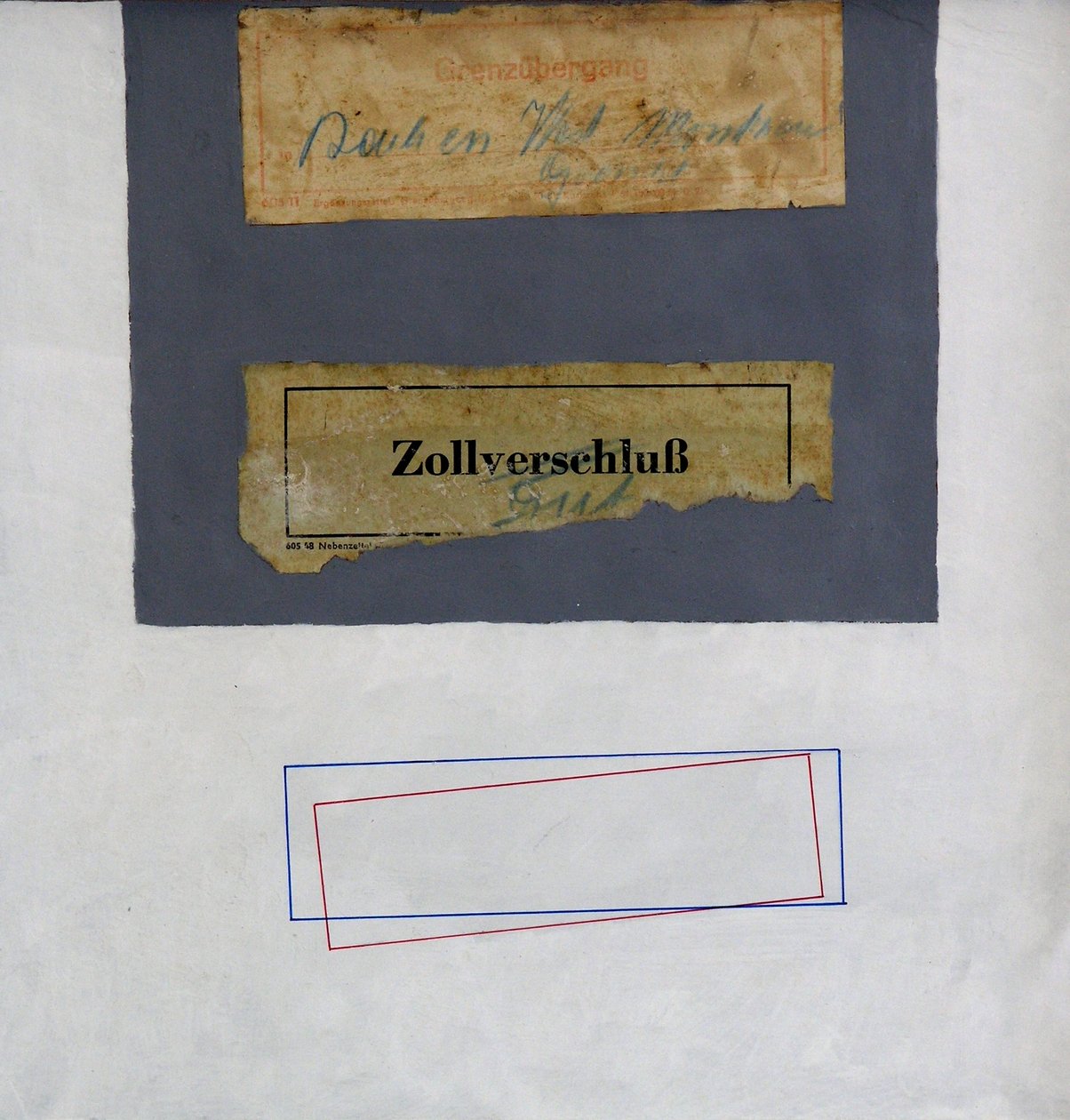 CCC (Collage de dédouanement) - George Dannatt